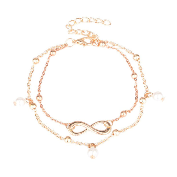 Beaded anklet