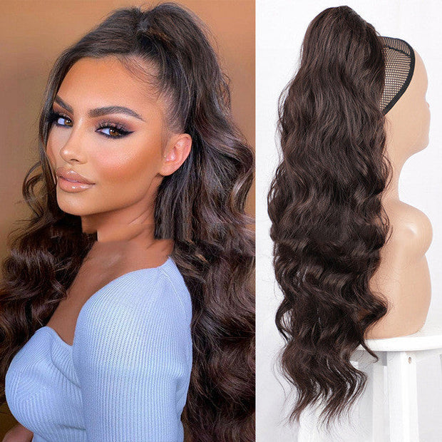 European And American Wig Women's Drawstring Ponytail Hair Extension
